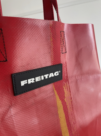 Freitag Miami Vice F52 Red Tote Hand Bag Shopper