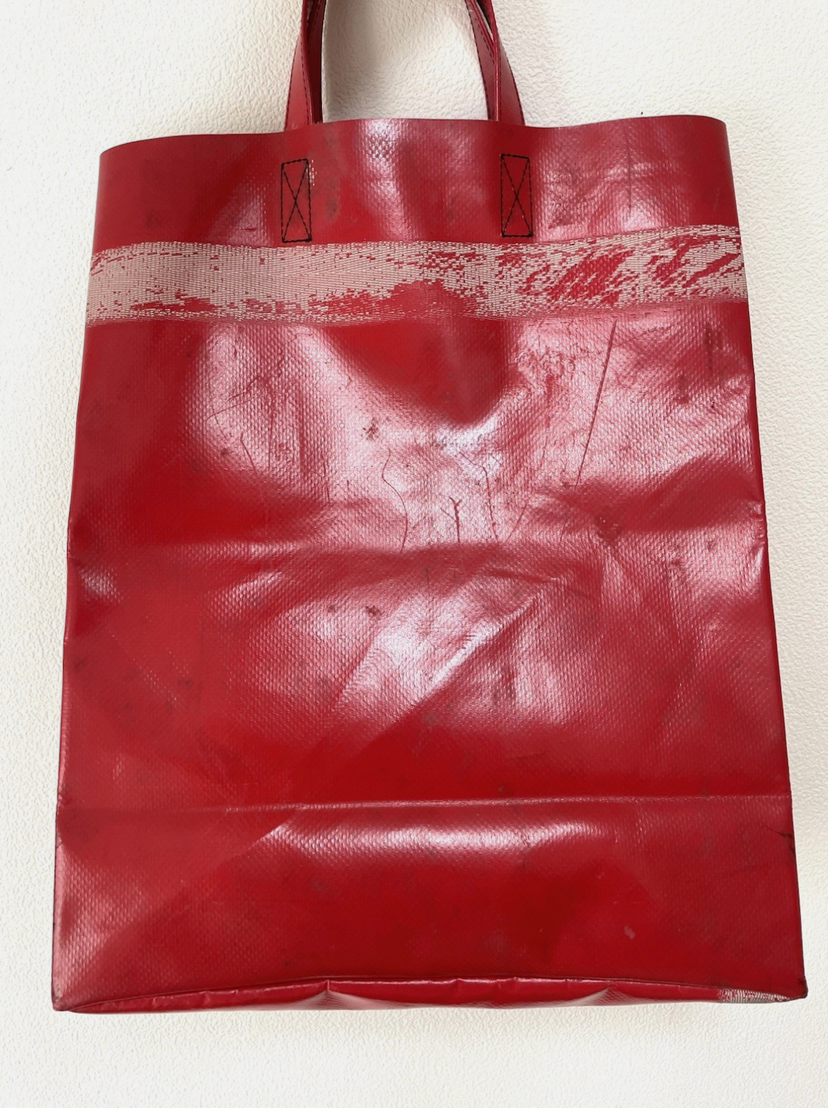 Freitag Miami Vice F52 Red Tote Hand Bag Shopper