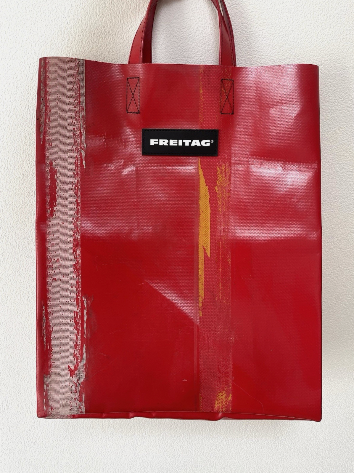 Freitag Miami Vice F52 Red Tote Hand Bag Shopper