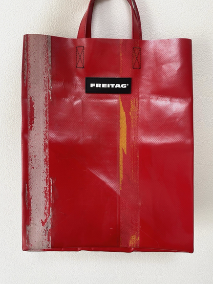 Freitag Miami Vice F52 Red Tote Hand Bag Shopper