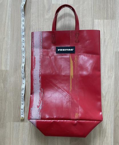 Freitag Miami Vice F52 Red Tote Hand Bag Shopper