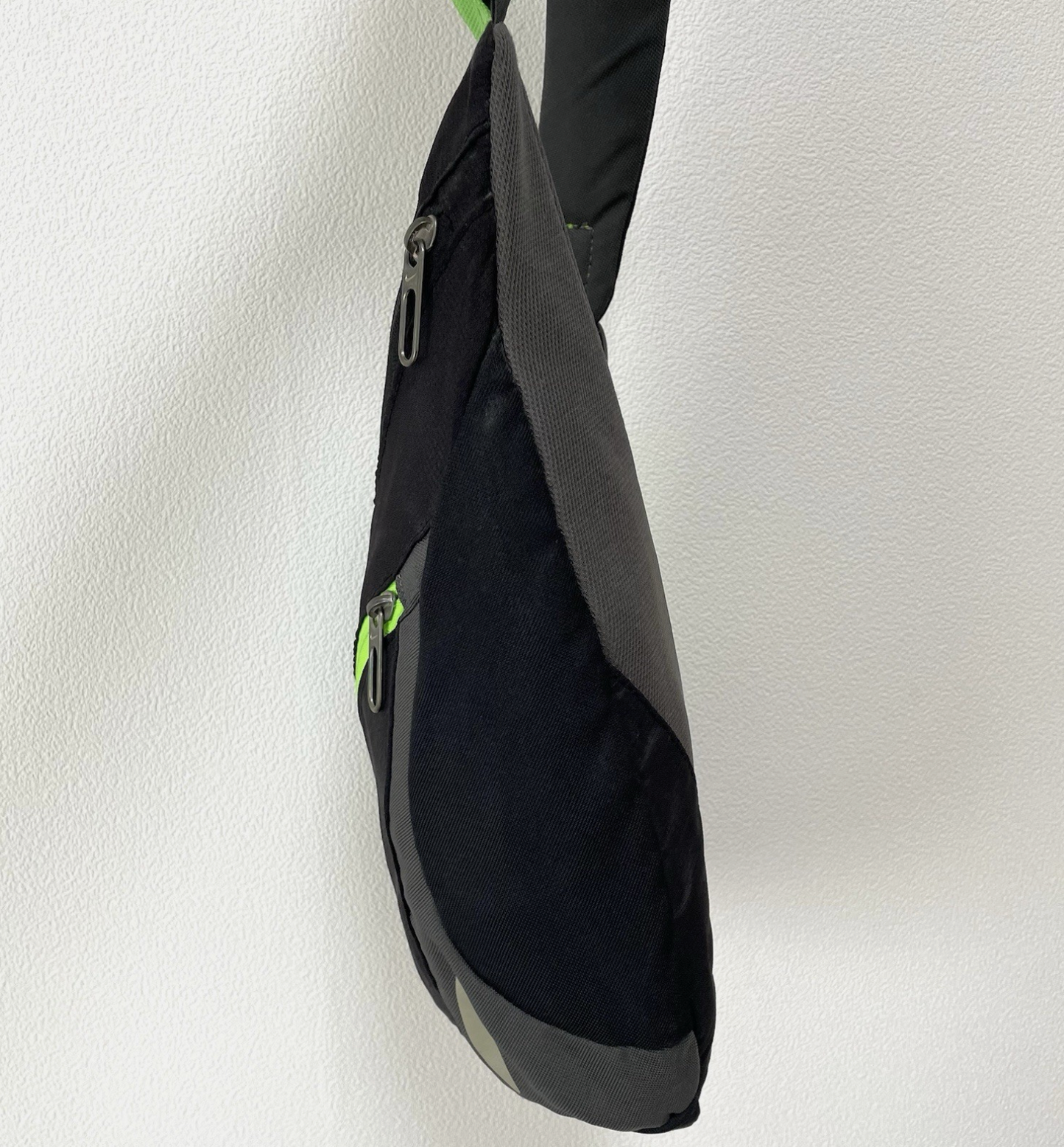 Nike Vintage 00's Crossbody Sling Bag Neon Green Swoosh Backpack
