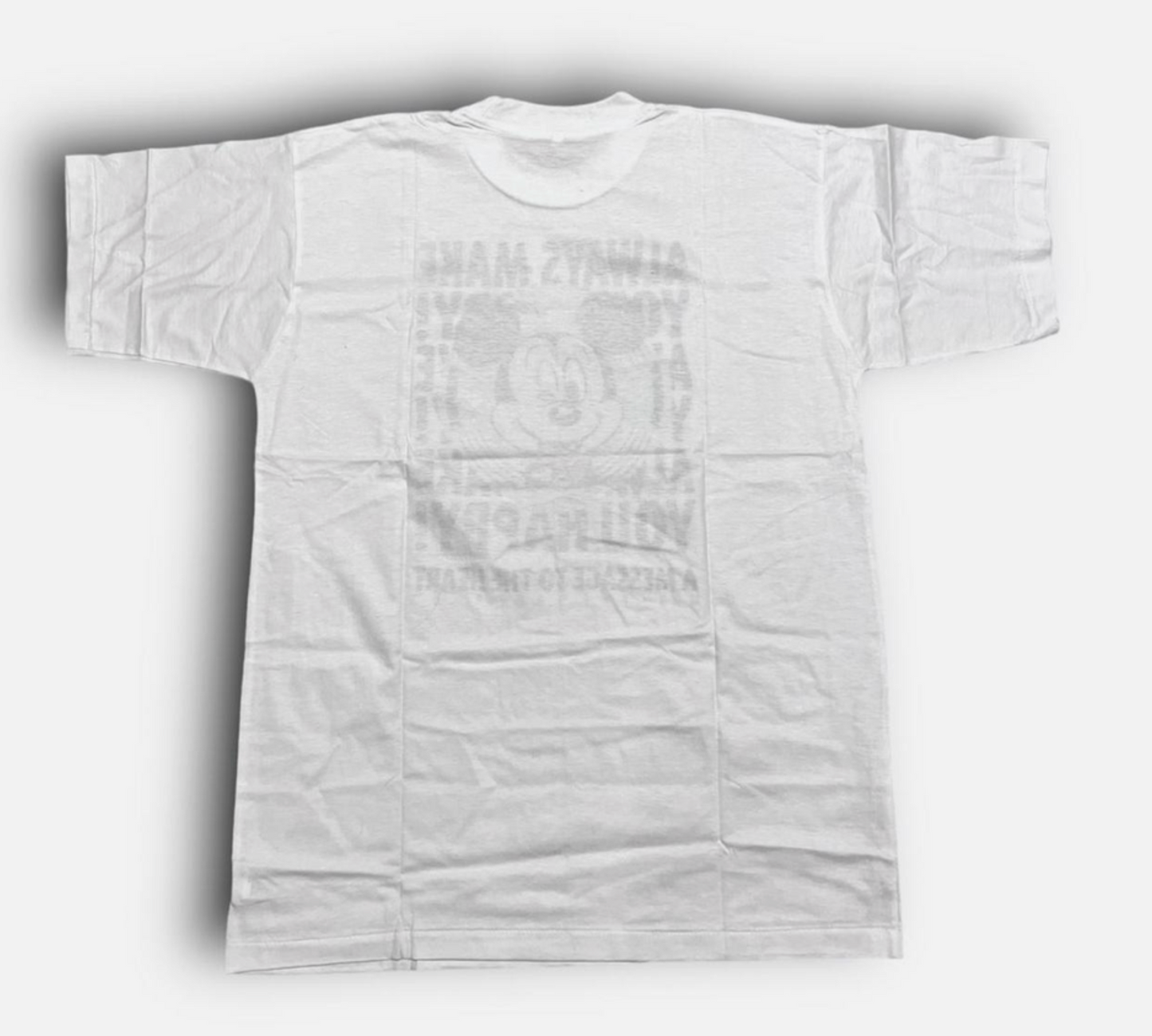 Disney Mickey Mouse Japan Vintage T-shirt White Men’s L