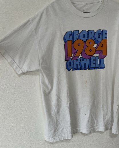 J. ガルト ジョージ・オーウェル 1984 ヴィンテージ Tシャツ メンズ XL