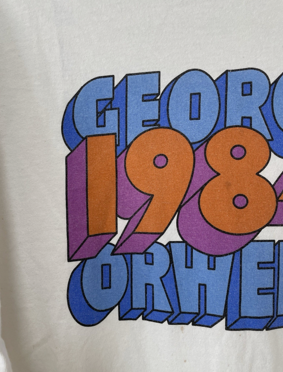 J. ガルト ジョージ・オーウェル 1984 ヴィンテージ Tシャツ メンズ XL