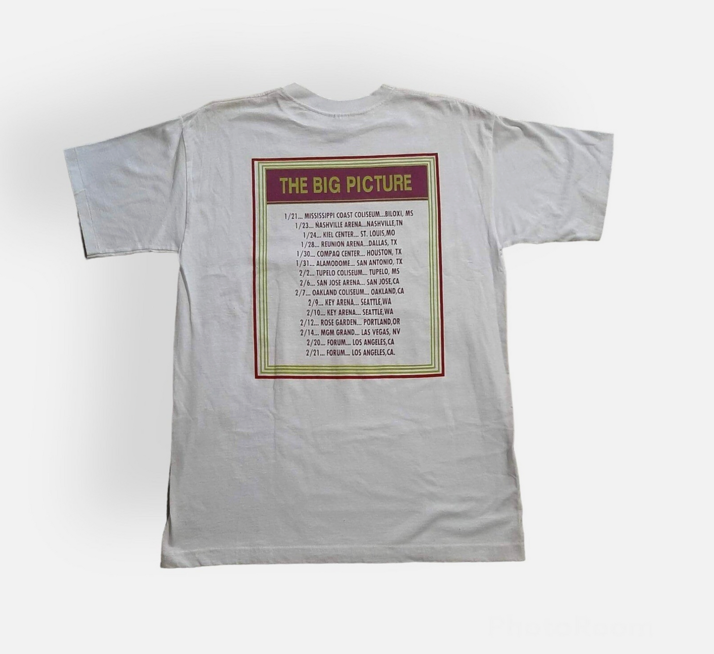 Elton John The Big Picture Vintage 1997 T-shirt Tee Men’s L