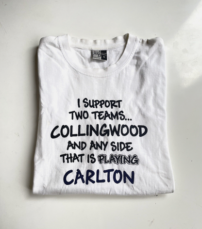Collingwood Magpies Vintage AFL T-shirt Men's M