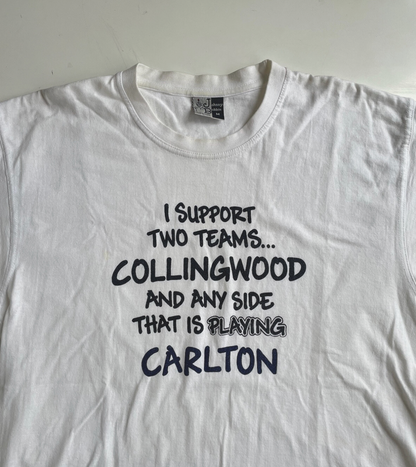 Collingwood Magpies Vintage AFL T-shirt Men's M