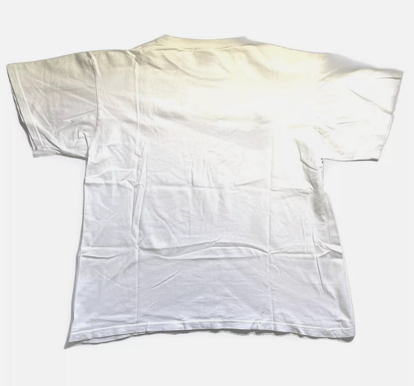 Nike Vintage White T-shirt Big Swoosh Mens M