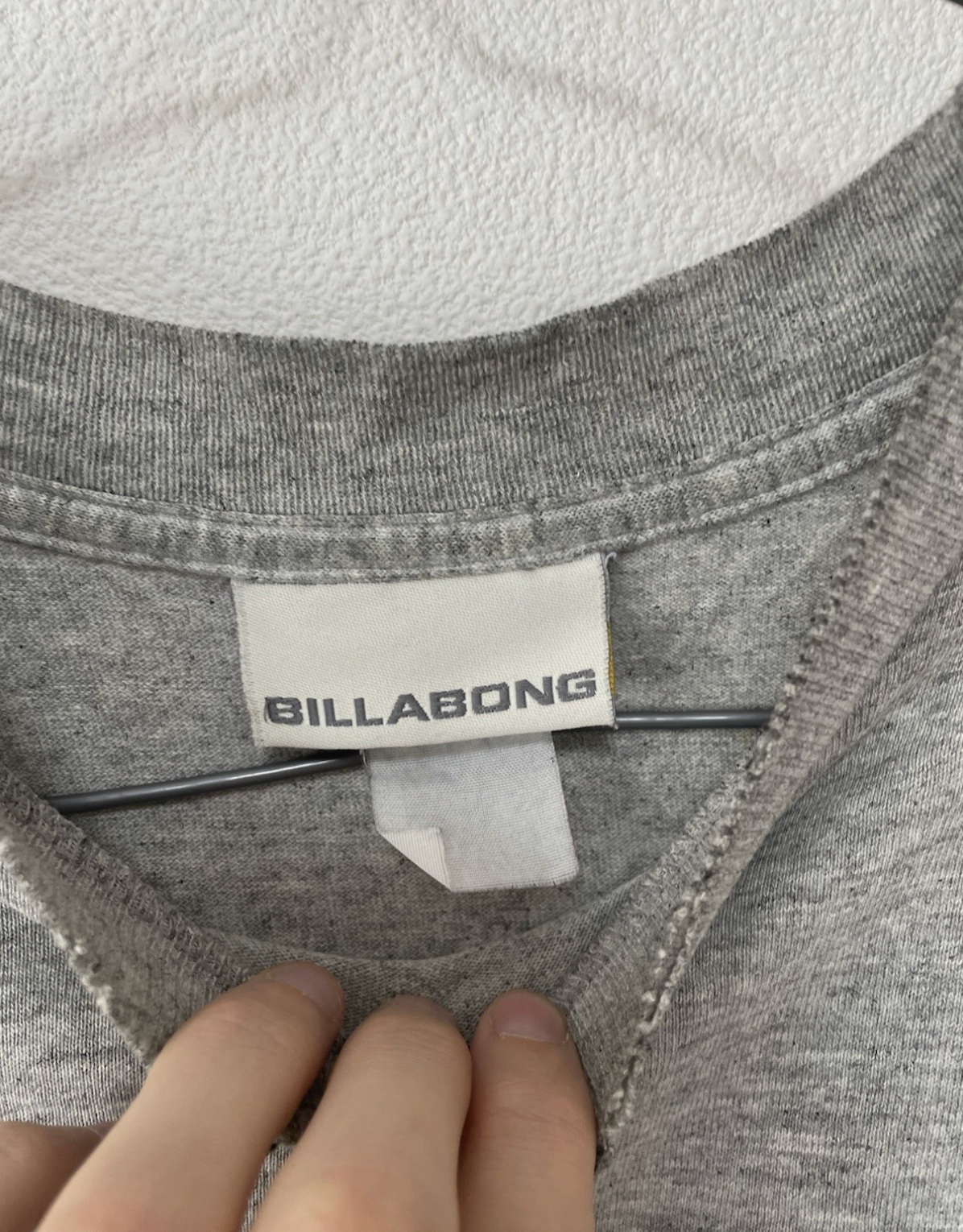 Billabong Vintage Grey T-shirt Mens M