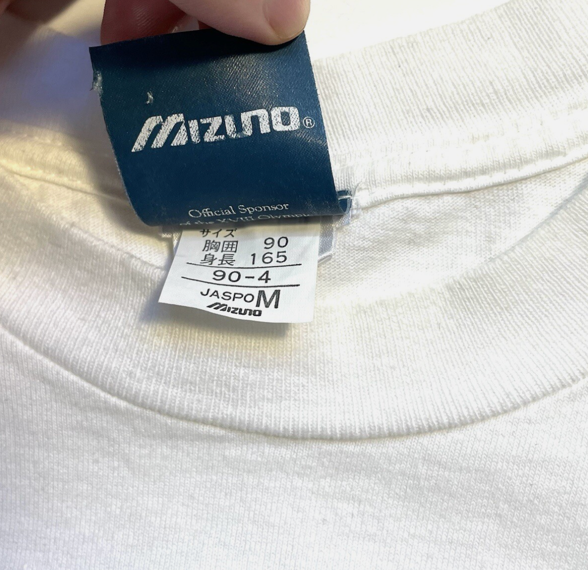 Mizuno 1998 Nagano Winter Olympic Vintage T-shirt Mens M