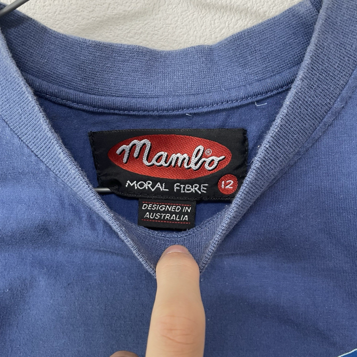 Mambo Vintage 1998 Navy T-Shirt Ladies Size S