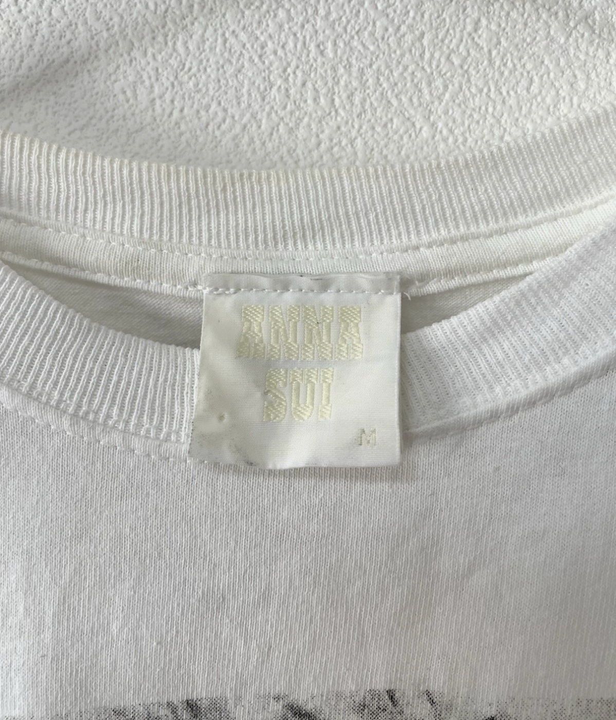 Anna Sui Vintage Portrait T-Shirt Womens M