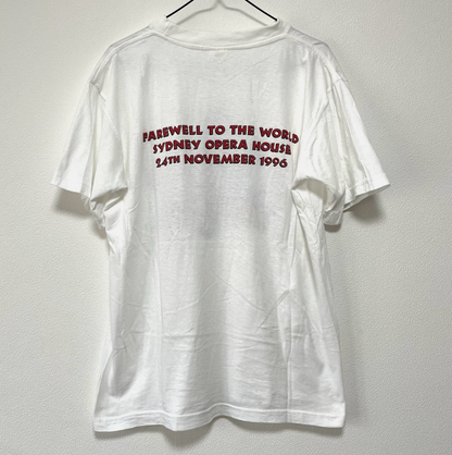 Crowded House 'Farewell To The World'  1996 Vintage T-shirt Mens L