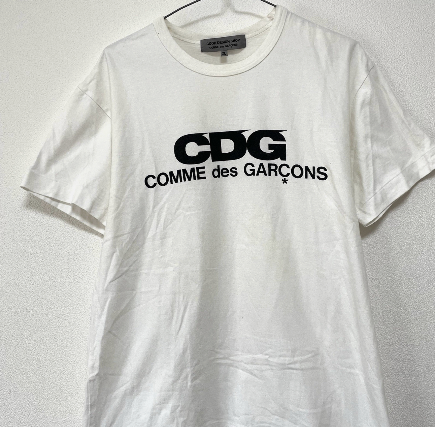 コムデギャルソン CDG Tシャツ ホワイト メンズ XL