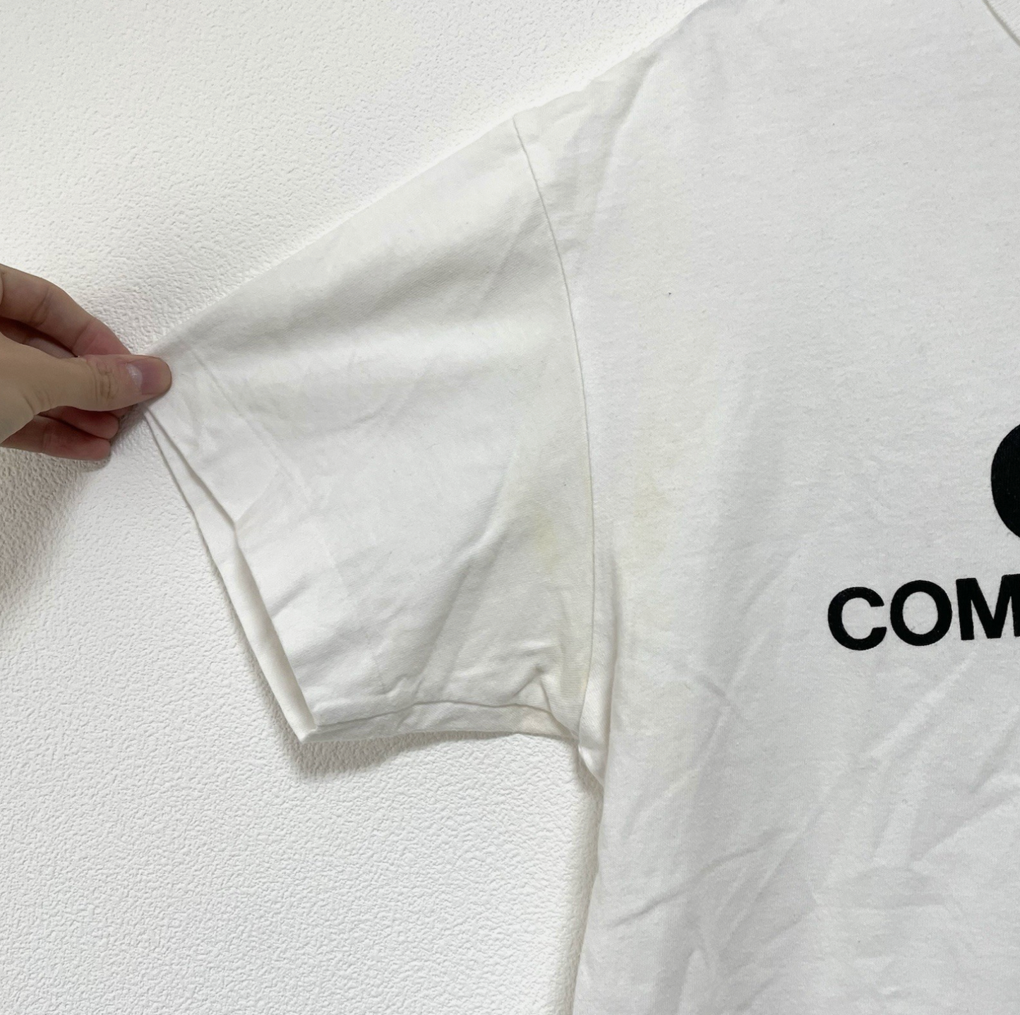 コムデギャルソン CDG Tシャツ ホワイト メンズ XL