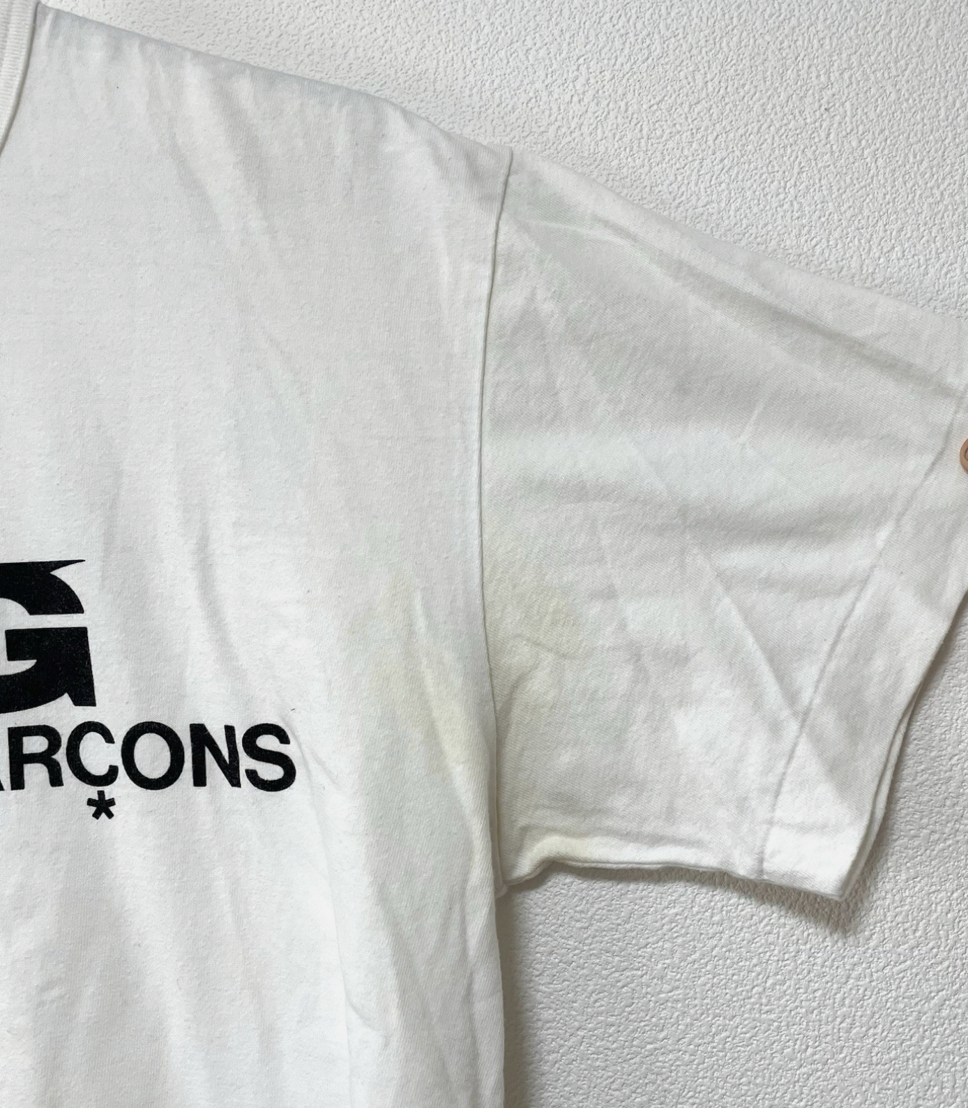 コムデギャルソン CDG Tシャツ ホワイト メンズ XL