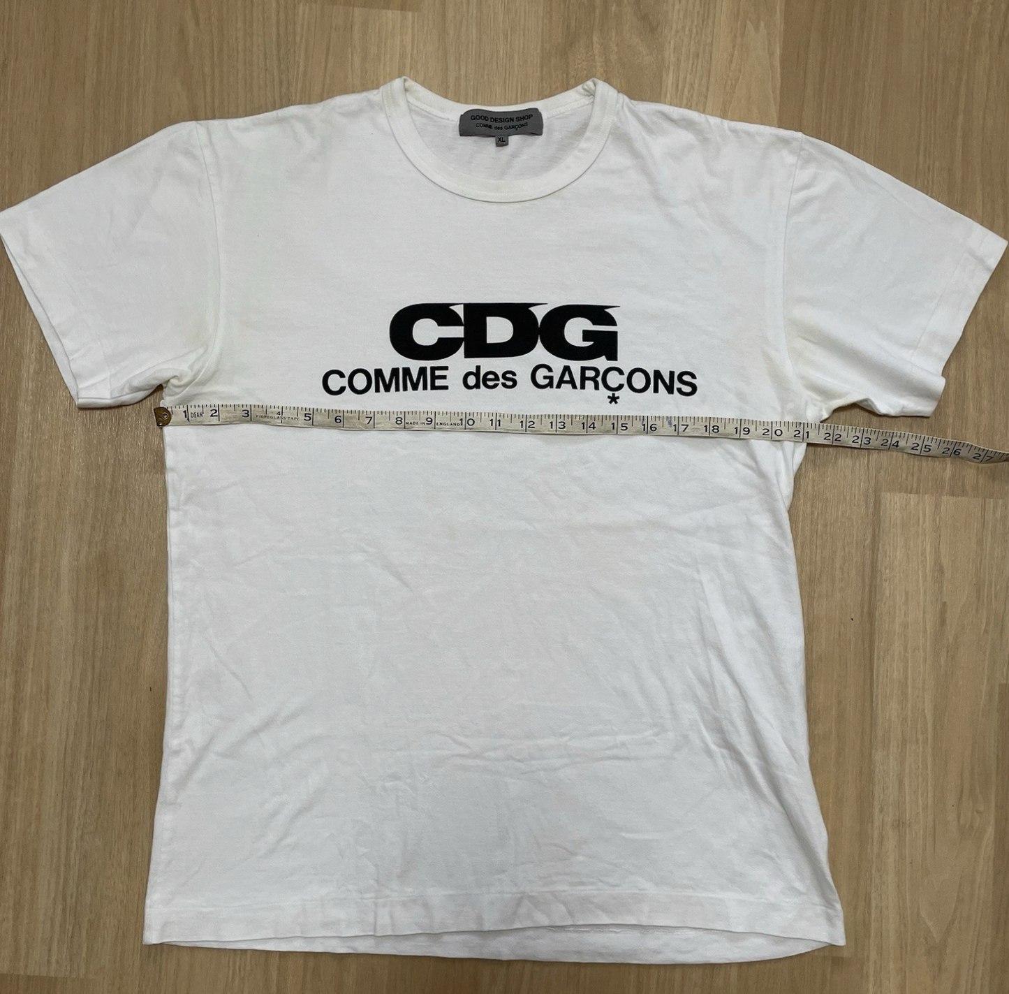 コムデギャルソン CDG Tシャツ ホワイト メンズ XL