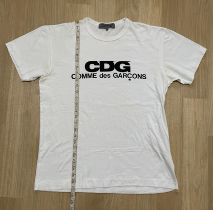 コムデギャルソン CDG Tシャツ ホワイト メンズ XL