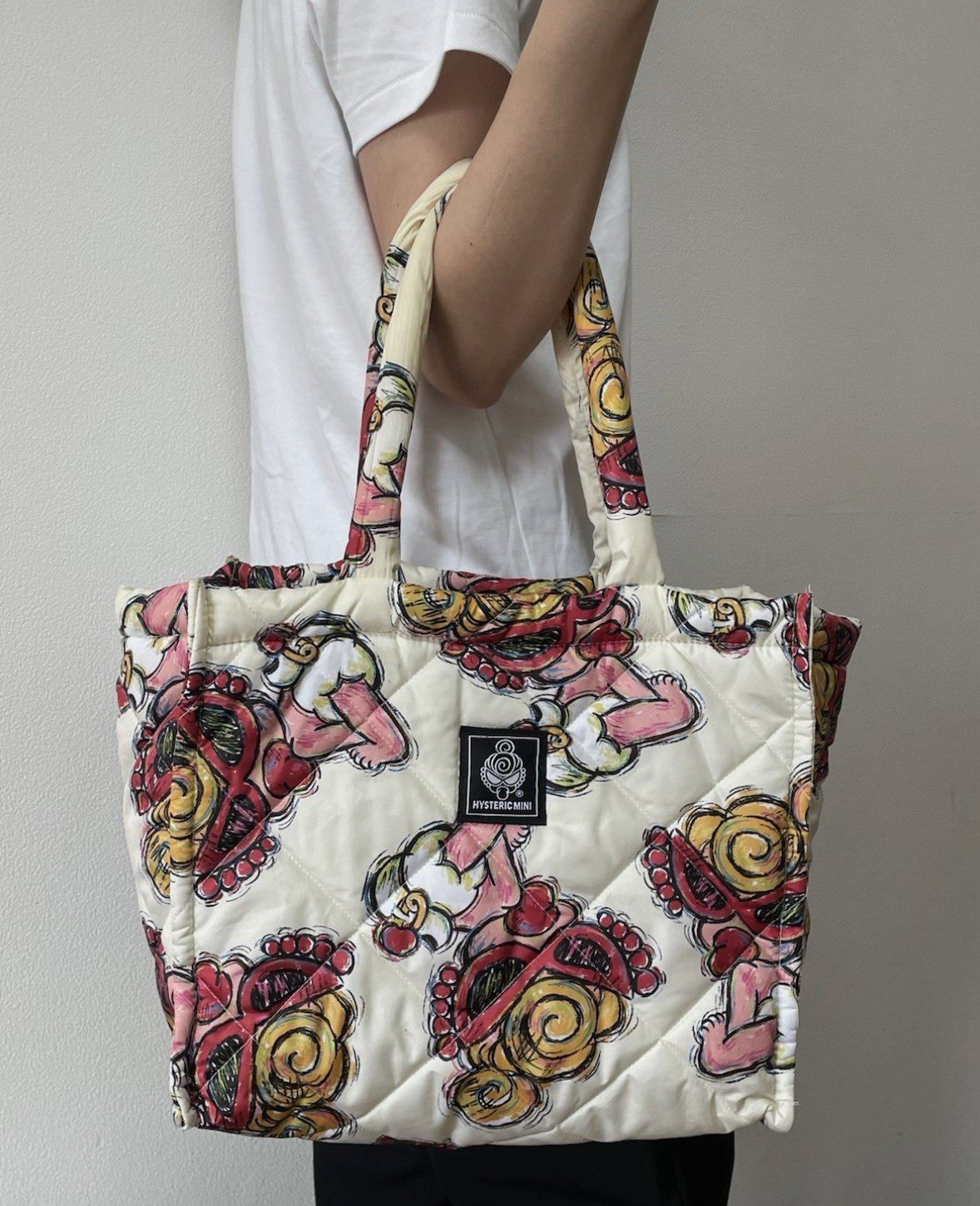 Hysteric Glamour 'Hysteric Mini' Nylon Hand Bag Tote