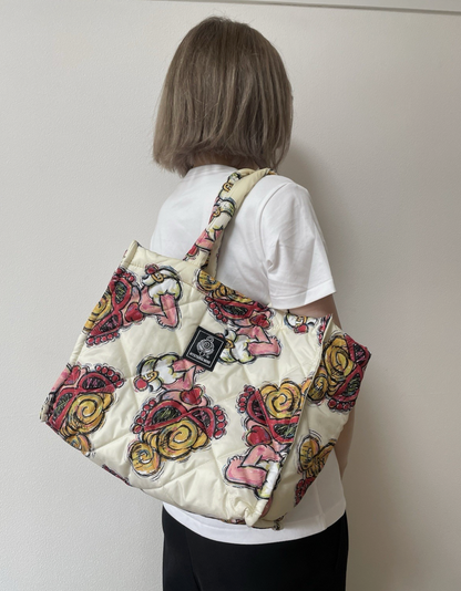 Hysteric Glamour 'Hysteric Mini' Nylon Hand Bag Tote