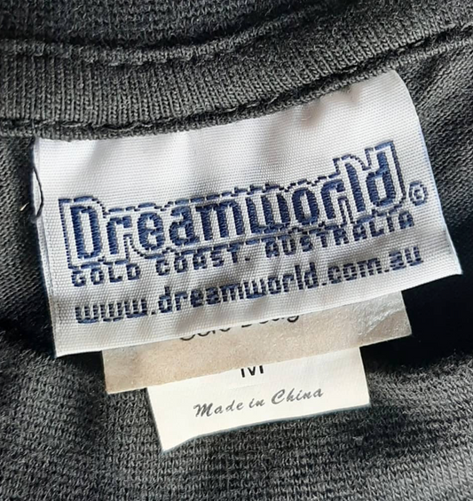 Tomb Raider Lara Croft 2001 Dreamworld "The Circle Of Life" T-shirt Mens L