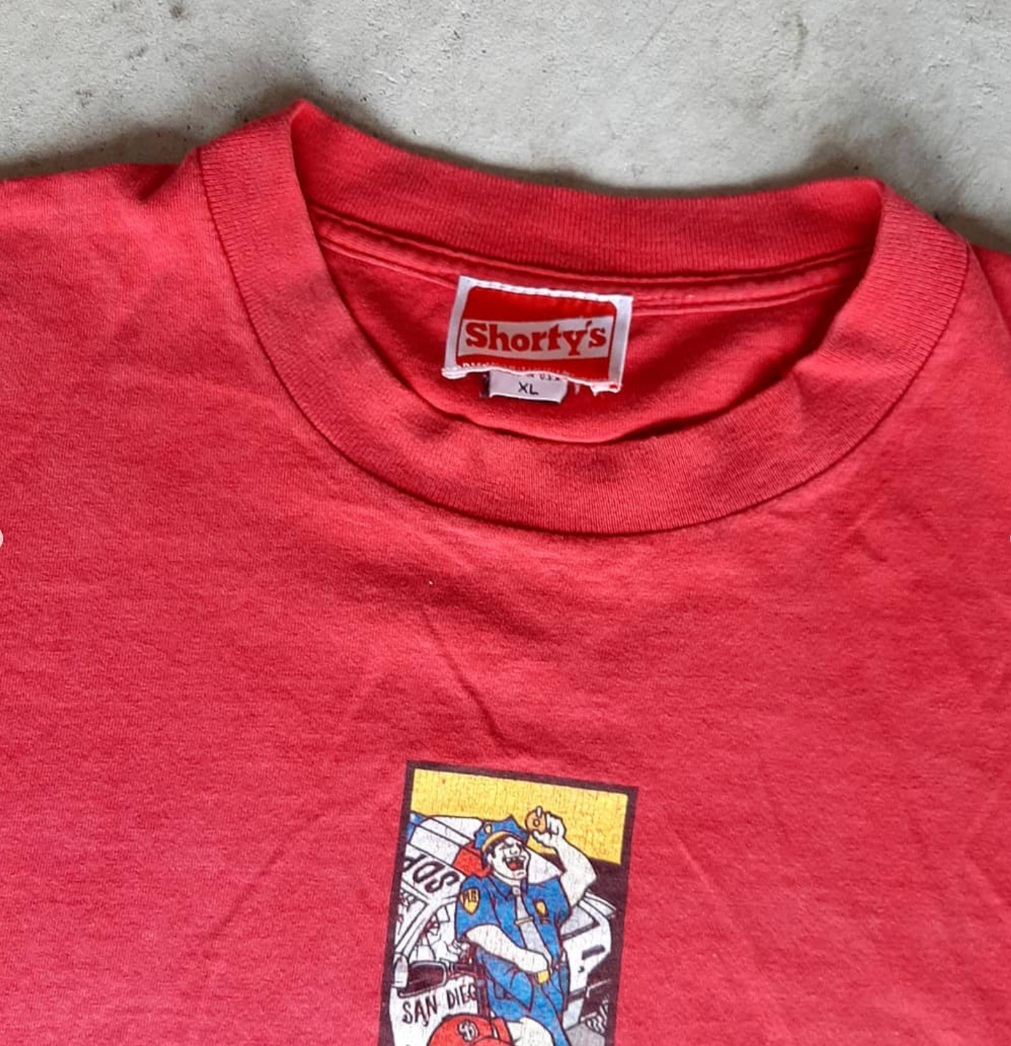 Shorty's Skateboards "Peter Smolik Rolling Dice" Vintage Skate T-shirt Mens XL