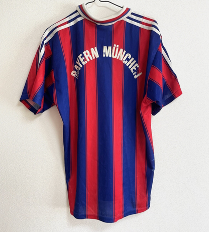 Adidas 1995-1997 Vintage Bayern Munich Home Soccer Jersey Mens M