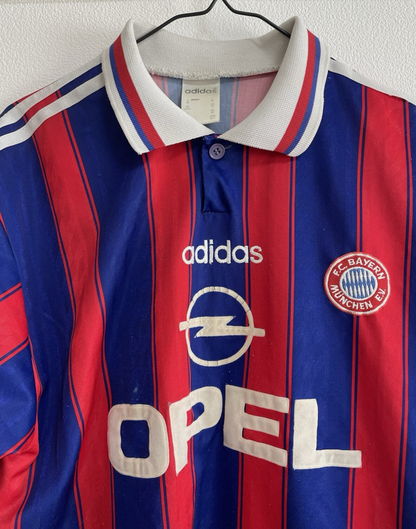 Adidas 1995-1997 Vintage Bayern Munich Home Soccer Jersey Mens M