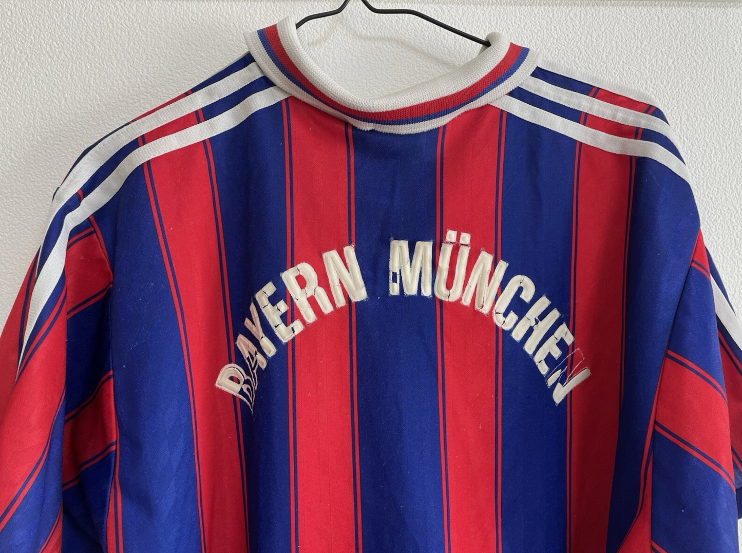 Adidas 1995-1997 Vintage Bayern Munich Home Soccer Jersey Mens M