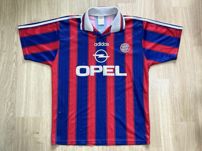 Adidas 1995-1997 Vintage Bayern Munich Home Soccer Jersey Mens M