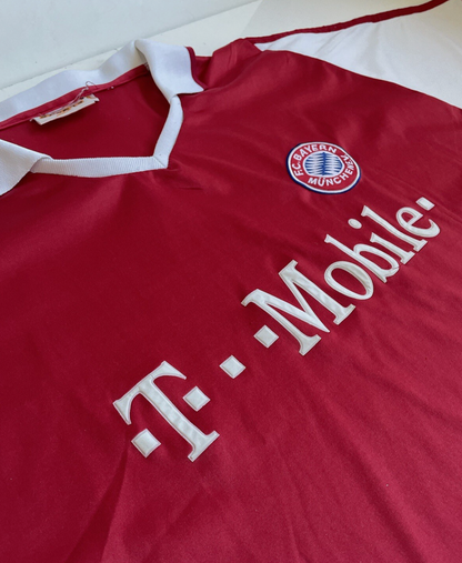 FC Bayern Munich Munchen 2003/04 Vintage Soccer Jersey Mens XL