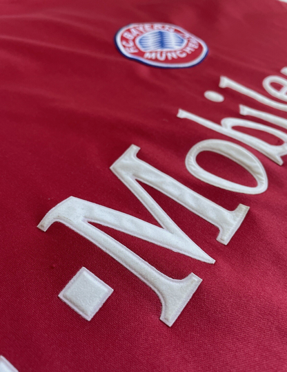 FC Bayern Munich Munchen 2003/04 Vintage Soccer Jersey Mens XL