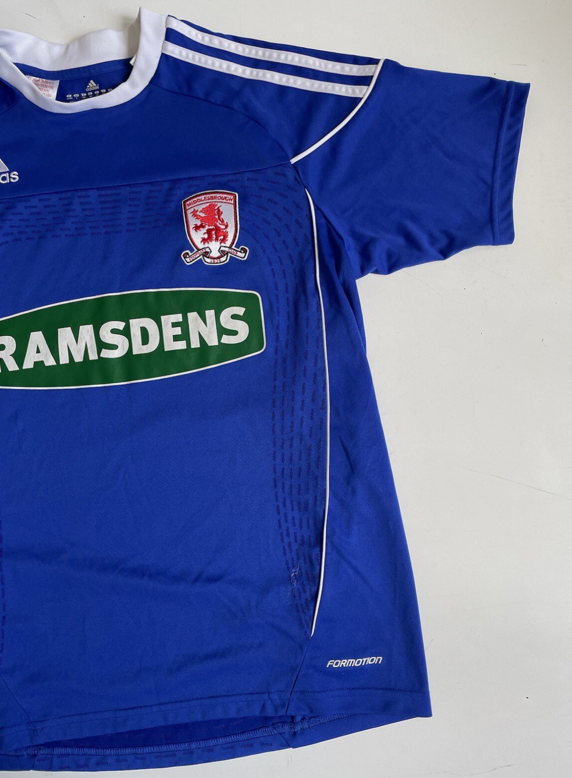 Adidas 2010-11 Middlesbrough EPL Jersey Men’s XS