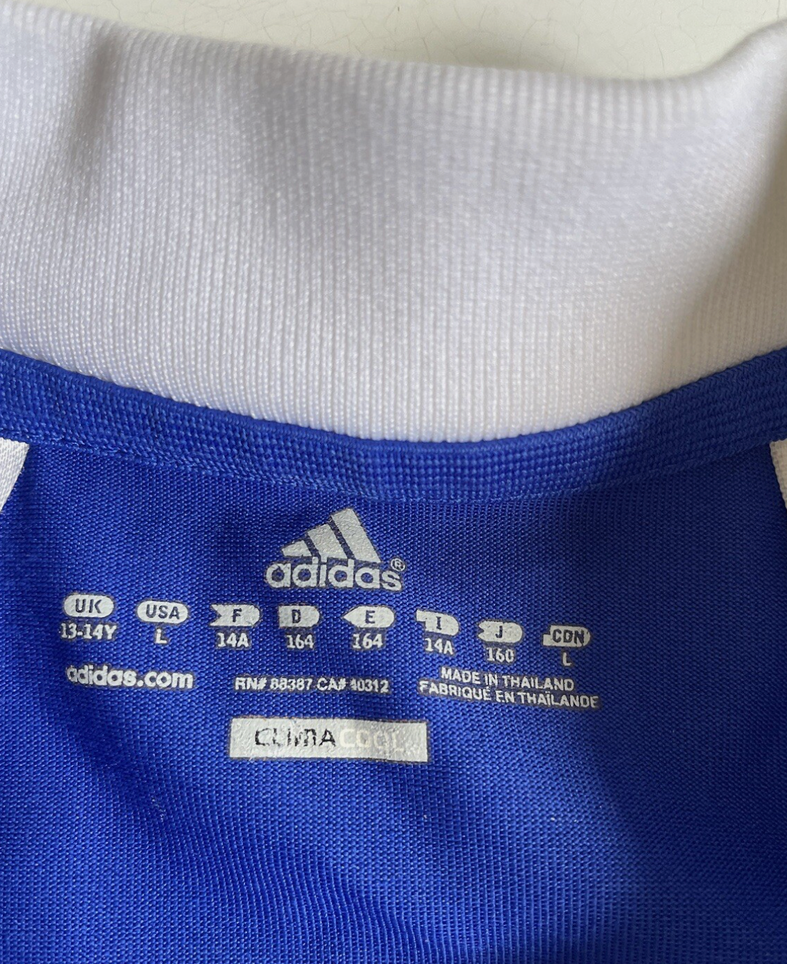 Adidas 2010-11 Middlesbrough EPL Jersey Men’s XS