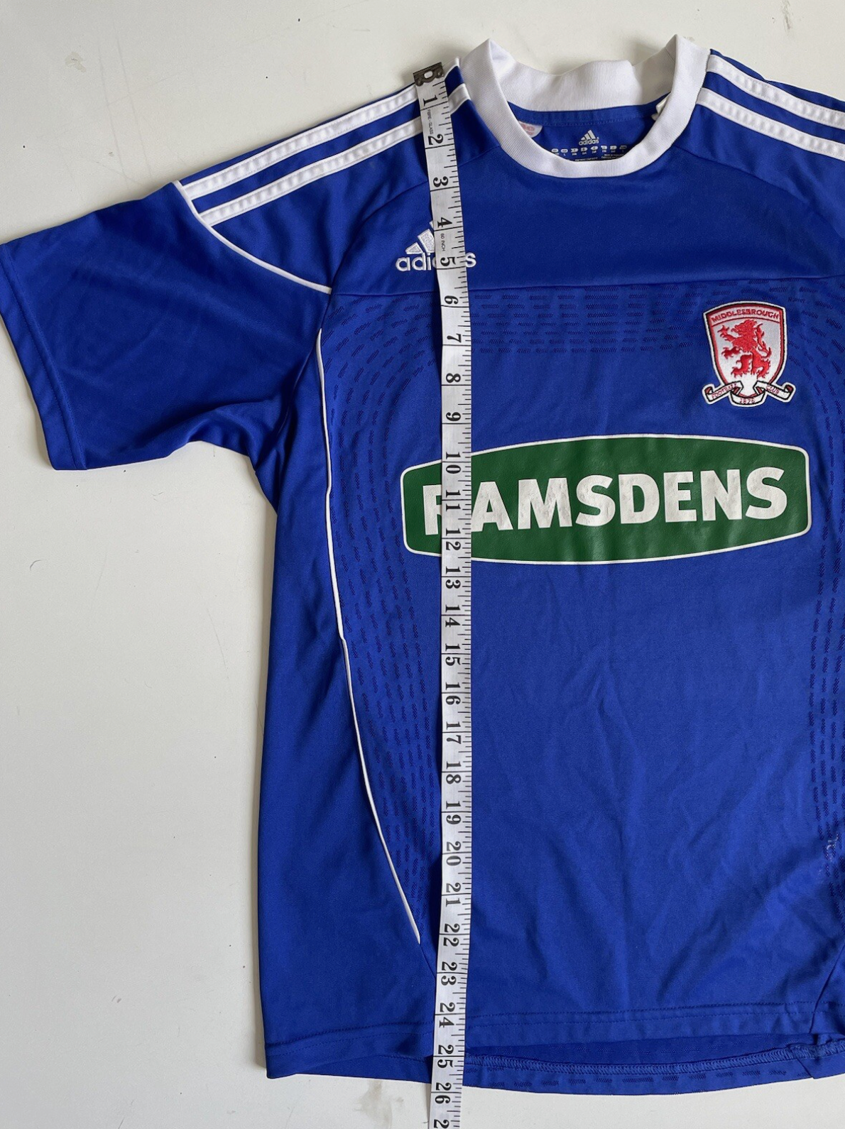 Adidas 2010-11 Middlesbrough EPL Jersey Men’s XS