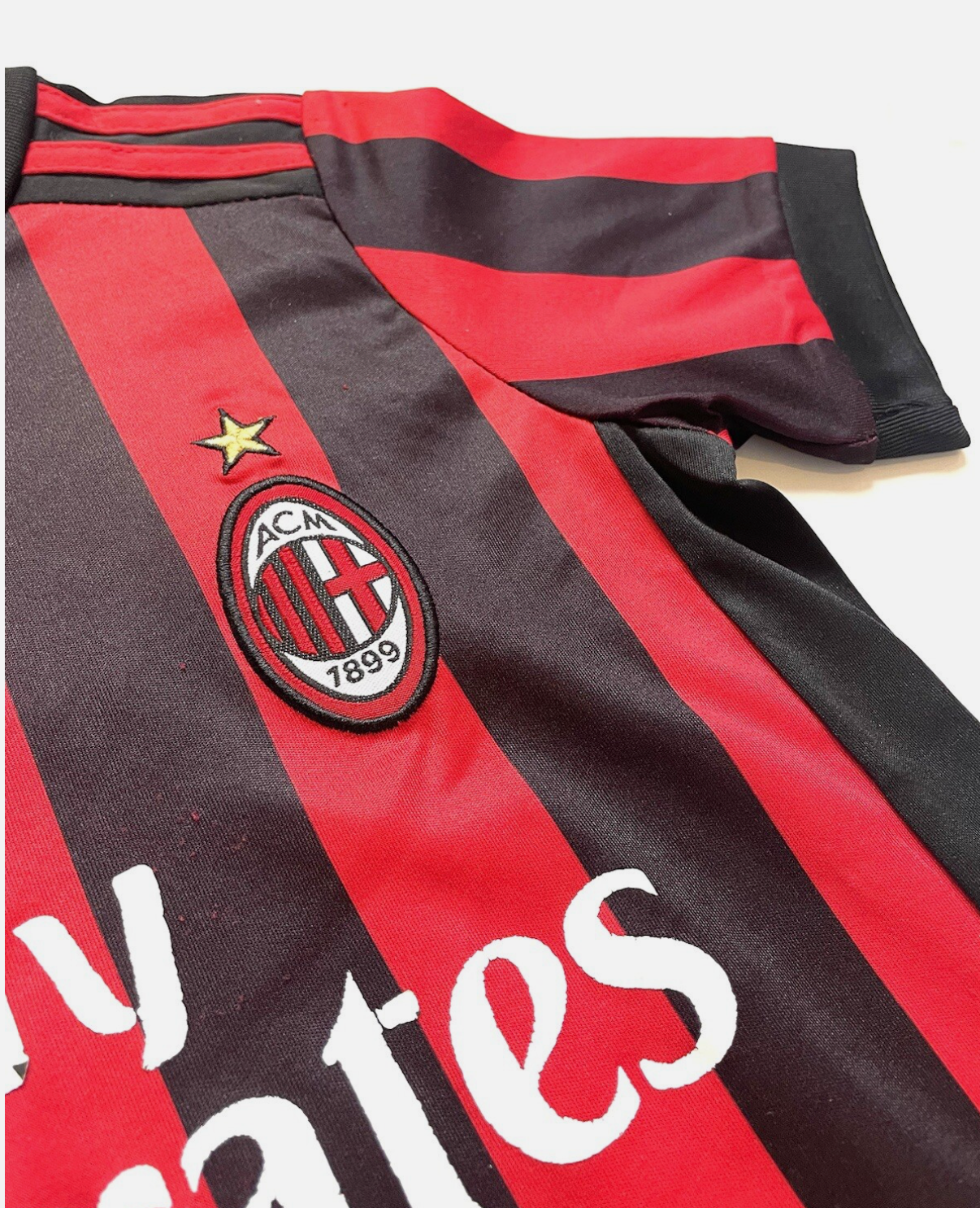 Adidas Ac Milan Soccer Jersey Youth Ladies XXS