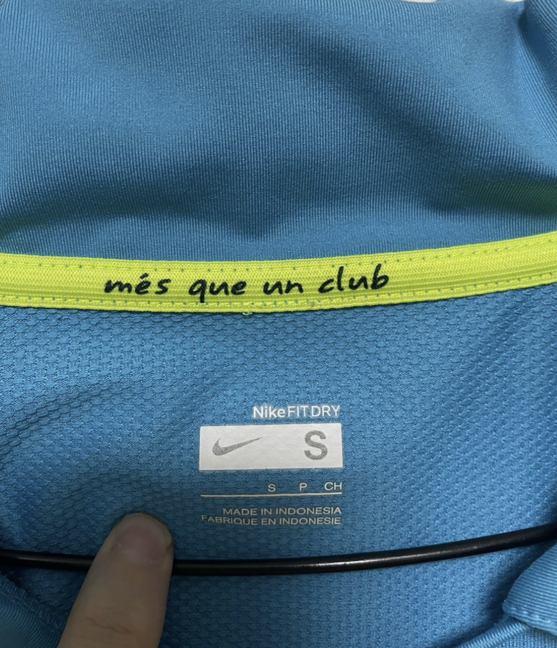 Nike Barcelona 2007/08 Soccer Jersey Anniversary Shirt Mens S