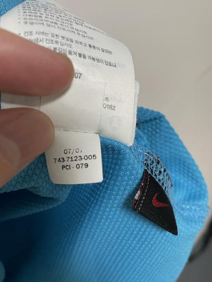 Nike Barcelona 2007/08 Soccer Jersey Anniversary Shirt Mens S