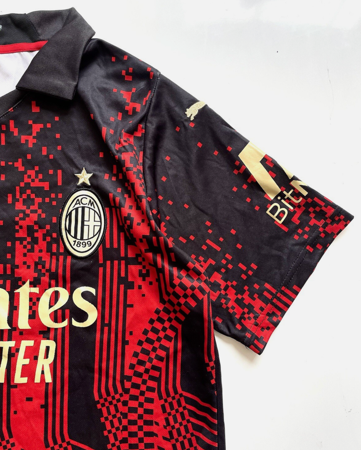 Puma 2022/23 AC Milan x Koche 4th Jersey Kit Player Spec Mens M