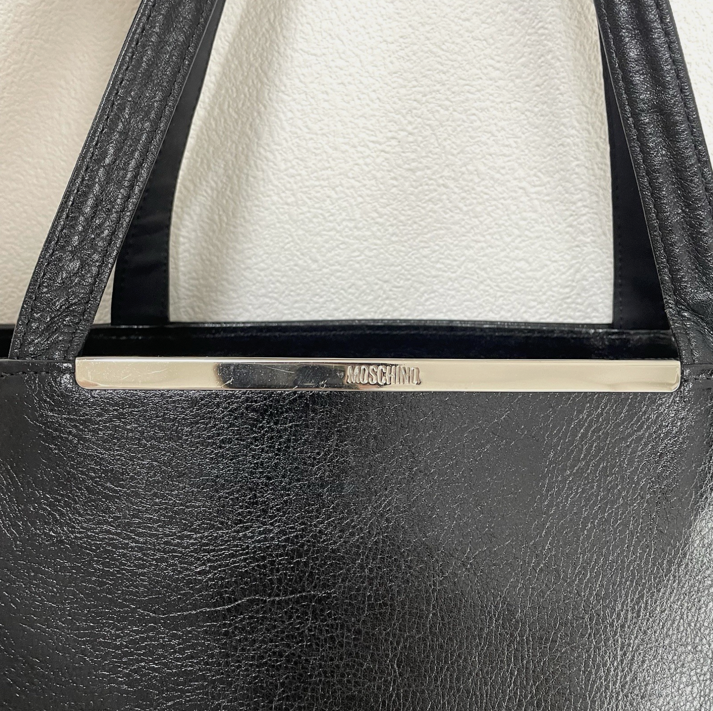 ヴィンテージ ロンシャン バッグ ポーチ ケース トイレタリー 化粧台 レザー モノグラム ブラウン 90年代