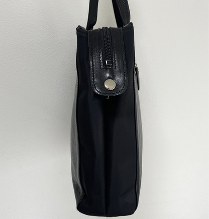 ヴィンテージ ロンシャン バッグ ポーチ ケース トイレタリー 化粧台 レザー モノグラム ブラウン 90年代