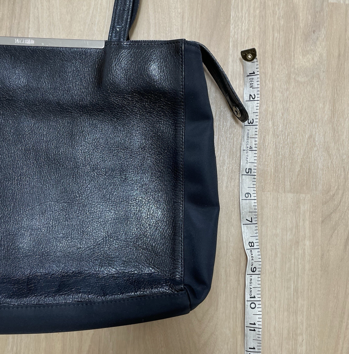 ヴィンテージ ロンシャン バッグ ポーチ ケース トイレタリー 化粧台 レザー モノグラム ブラウン 90年代