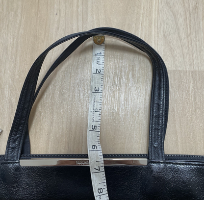 ヴィンテージ ロンシャン バッグ ポーチ ケース トイレタリー 化粧台 レザー モノグラム ブラウン 90年代