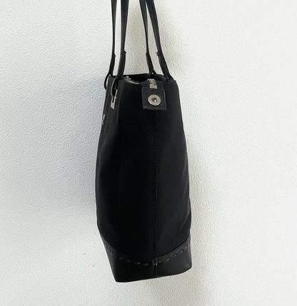 Courreges Paris Vintage Logo Tote Bag Handbag