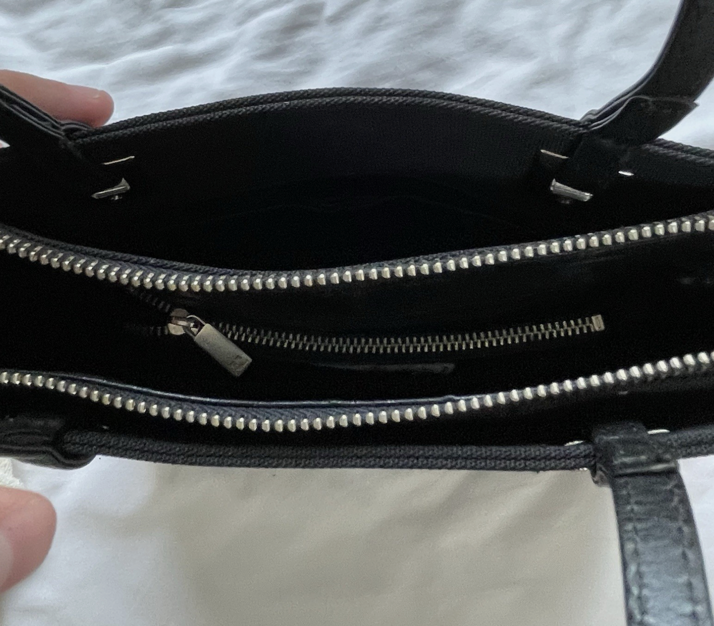 Courreges Paris Vintage Logo Tote Bag Handbag