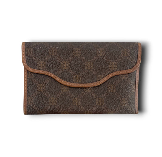 Bally Vintage Bifold Wallet Passport Travel Case Clutch