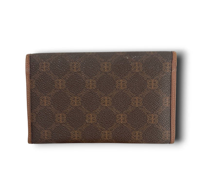 Bally Vintage Bifold Wallet Passport Travel Case Clutch