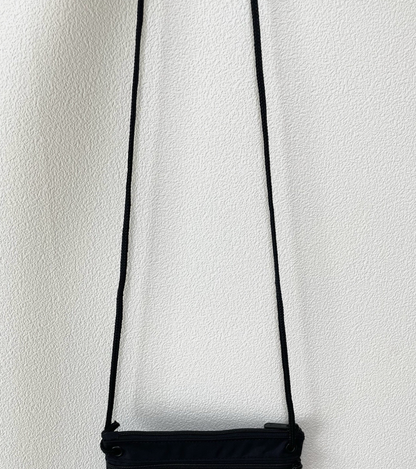 マンハッタンポーテージ CBGB &amp; OMFUG トリプルジッパーポーチバッグ サッチェル ブラック ナイロン NYC