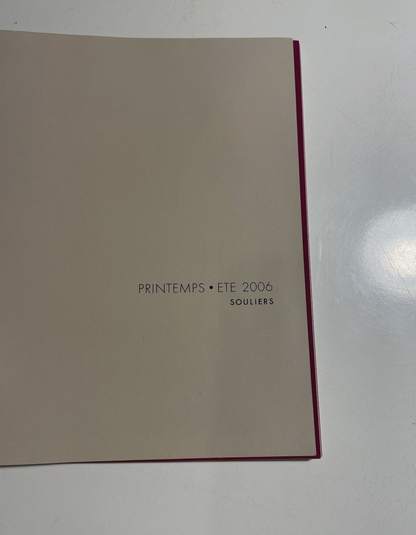 Louis Vuitton 2006 Printemps ETE Souliers Magazine Catalogue Book